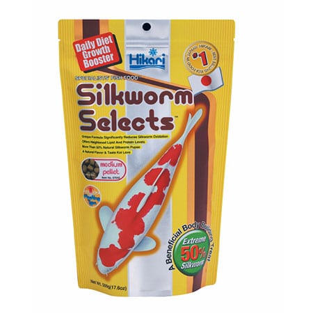 hikari silkworm select medium 500 gram
