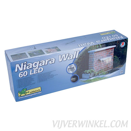 Ubbink Wall Niagara waterval 60 LED
