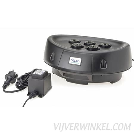Oase Water Starlet drijvende fontein met led verlichting ... Oase Water Starlet drijvende fontein met led verlichting ...