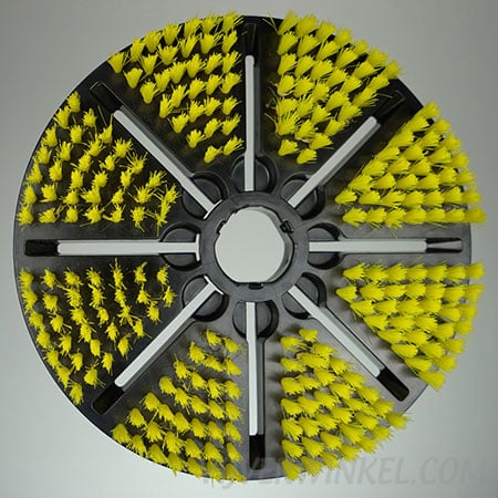 Biber 22 Vacugrip borstel geel - zacht - Afbeelding 3